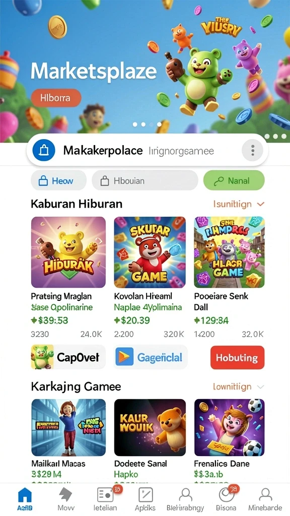88main - Beragam permainan menarik untuk semua usia.