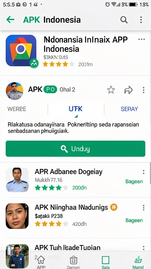 preman69 - Karakter-karakter unik yang bisa dipilih oleh pemain.