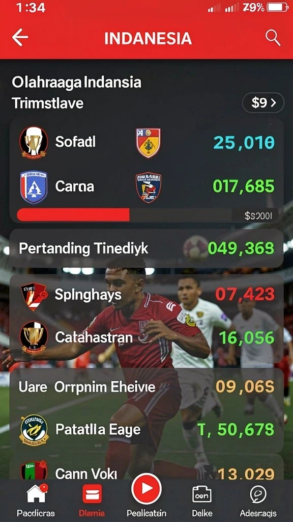 rpvip2 - Tampilan menu yang intuitif dan mudah digunakan.